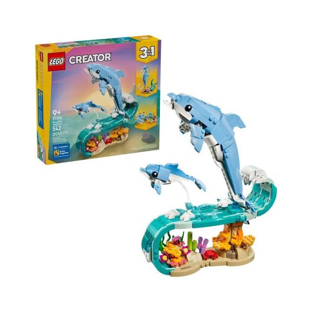 レゴ CREATOR クリエイター3in1 キラキライルカの波ダンス 31385 LEGO プレゼント ギフト おもちゃ ブロック