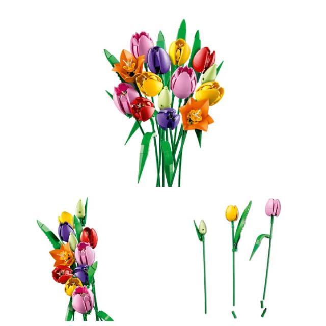 レゴ The Botanical Collection チューリップのブーケ 11501 LEGO プレゼント ギフト おもちゃ ブロック_1