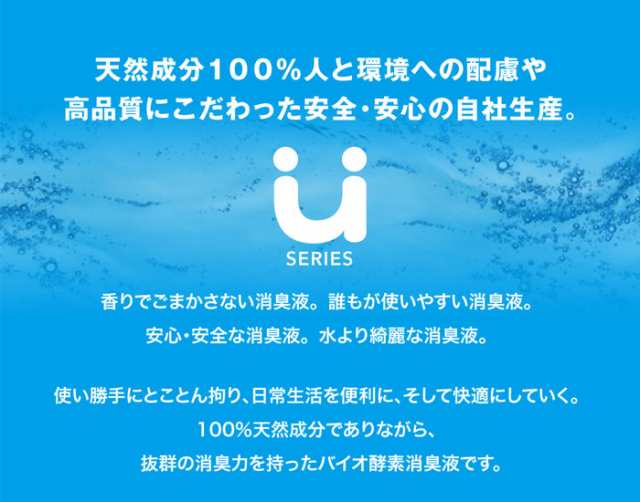 きえーる 身の回り用300ml 3本セット 消臭スプレー無香 Uシリーズ 環境ダイゼン【消臭剤/靴/トイレ/ペット/車/タバコ/送料無料/日本製】の通販はau  PAY マーケット - クッキングクロッカ