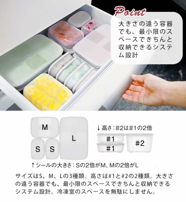 タッパー フリーザーメイト S #1 浅型 4個セット 140ml B0125 Tupperware タッパーウェア 【 冷凍 保存容器 ご飯 小分け  セット 密封容器の通販はau PAY マーケット - クッキングクロッカ | au PAY マーケット－通販サイト