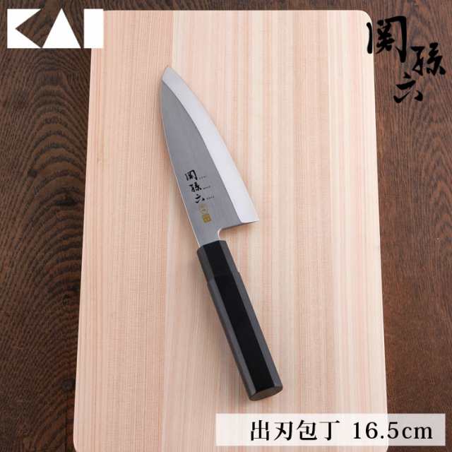 関孫六 金寿 ST 和包丁 出刃 165mm AK1102 貝印 kai 【 包丁 ステンレス 片刃 出刃包丁 16.5cm 木製ハンドル 魚おろす  日本製 】の通販はau PAY マーケット - クッキングクロッカ | au PAY マーケット－通販サイト