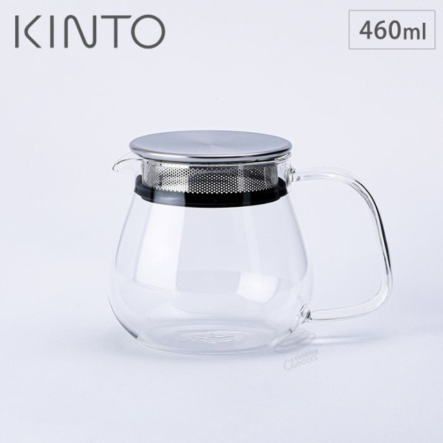 KINTO キントー UNITEA ユニティ ワンタッチティーポット 460ml  8335【ストレーナー/耐熱ガラス/かわいい/ガラス/おしゃれ】の通販はau PAY マーケット クッキングクロッカ au PAY  マーケット－通販サイト