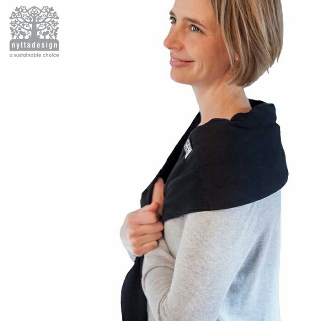 nyttadesign ニッタデザイン ウォーミングスカーフ WARMING SCARF チェリースカーフ【果実の種/グレープ チェリー ピロー/スウェーデン デザイン/北欧/送料無料】の通販は