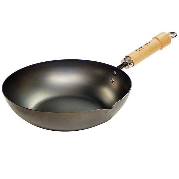 極JAPAN フライパン 蓋付セット 26cm IH対応 リバーライト 日本製 KIWAME 極ジャパン 鉄フライパン RIVER LIGHT リバーライト 極JAPAN 鉄 フライパン 深型 炒め鍋 蓋付きセット 26cm