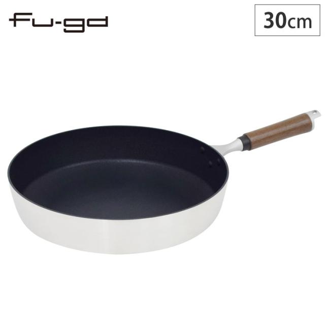 フーガ フライパン 30cm 4.6L FUG-F30 ウルシヤマ金属工業 楓雅 Fu-ga ガス火専用【深型 アルミキャスト/テフロン プラチナ プラス/umic/日本製】