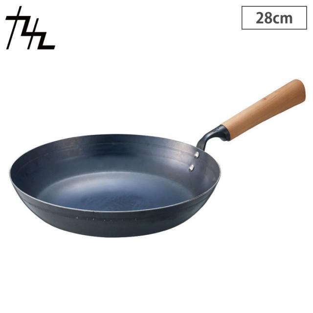 新 九十九 打出し フライパン 28cm IH対応 山田工業所 00298788【鉄フライパン 日本製 打ち出し/鉄 IH/木製ハンドル】の通販は