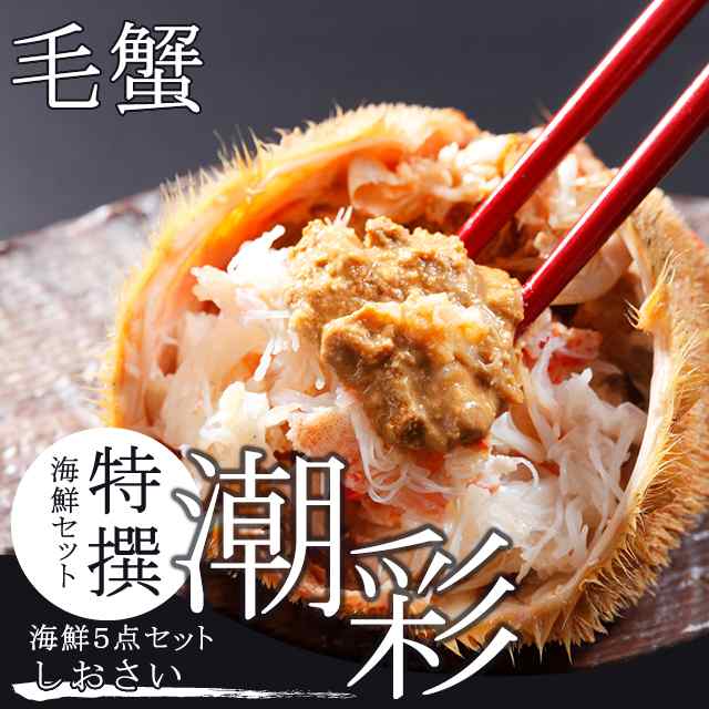 母の日 ギフト 海鮮 カニ 送料無料 特撰 海鮮セット 潮彩