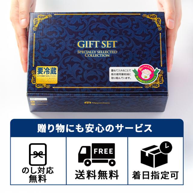 早割】お中元 ハム 詰め合わせ ギフト 送料無料 日本ハム 本格派ギフト