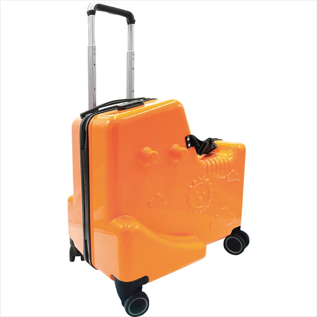 ファッション バッグ ギフト 送料無料 子供が乗れるスーツケース(マリーゴールド)(KK013) / 御歳暮 冬ギフト 内祝い お返し お祝い 出産 結婚 出産祝い 結婚祝い 御祝い 贈り物 誕生日 記念日 誕生日プレゼント 雑貨 小物 日用品 便利 かわいい おしゃれ 景品 コンペ