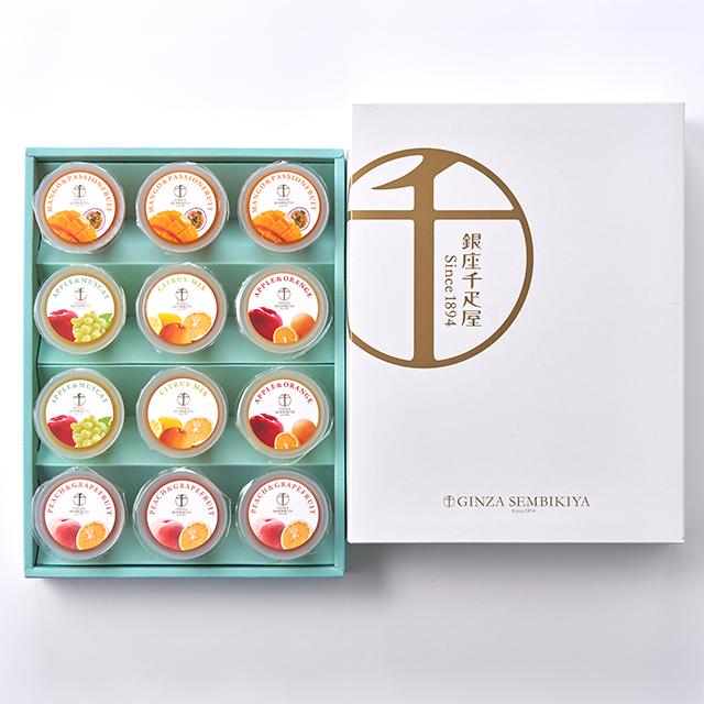 内祝い ギフト ゼリー 送料無料 「銀座千疋屋」 銀座フルーツジュレ(PGS-433×2) / 母の日 内祝い お返し 御返し スイーツ フルーツジュース フルーツ 果物 さっぱり 人気 ブランド お取り寄せ グルメ 贈り物 お礼_2