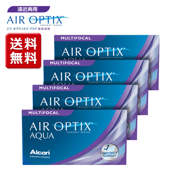 最安挑戦 送料無料 エアオプティクスアクア遠近両用 ４箱セット 2週間使い捨てコンタクトレンズ 2week 遠近両用 チバビジョンの通販はau Pay マーケット リュネメガネコンタクト