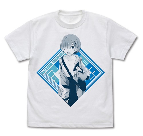 Re ゼロから始める異世界生活 リゼロ レム Tシャツ ストリートファッションver 白 L Xl サイズの通販はau Pay マーケット インターネットショップallcam