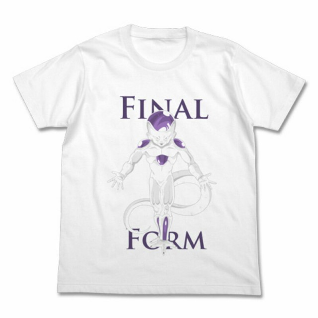 メール便で送料無料 当日発送 ドラゴンボールz フリーザfinal Form Tシャツ White 白 公式 二次元cospa 二次元コスパ イベント コミケの通販はau Pay マーケット インターネットショップallcam