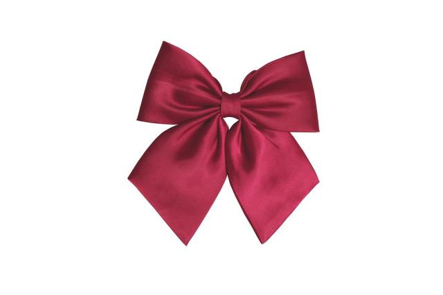 女子高生 無地 リボン 赤 エンジ サテン生地の通販はau Pay マーケット インターネットショップallcam