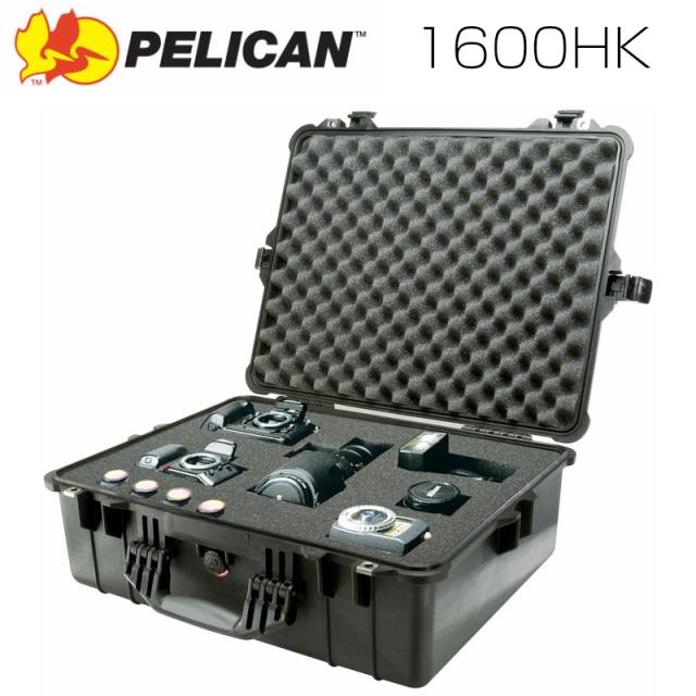 Pelican ペリカン 1600hk ブラック 業務用 大型カメラケース ブロックウレタン付き プロテクトケースの通販はau Pay マーケット インターネットショップallcam