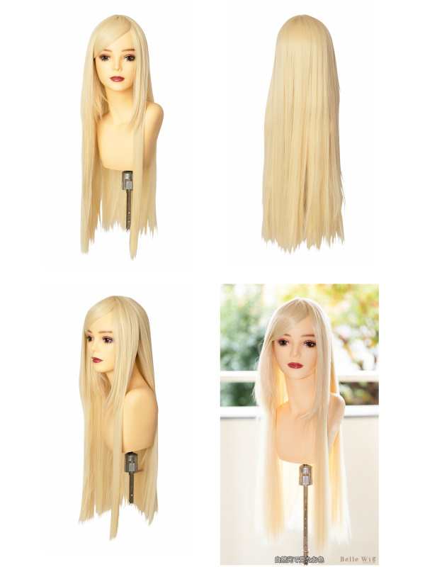 Belle Wig ベルウィッグ ミルキーゴールド 明るめ 金髪 ロング コスプレの通販はau Pay マーケット インターネットショップallcam