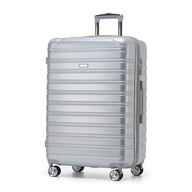 《グリフィンランド》 スーツケース Lサイズ 拡張機能付き キャリーケース キャリーバッグ AP7663 格安 拡張 YKKファスナー TSAロック 送料無料 1年保証 修学旅行 海外旅行 かわいい DESIGNED by JAPAN