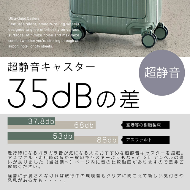 《グリフィンランド》 スーツケース Sサイズ キャリーケース キャリーバッグ NZ-2888 S フレームタイプ 軽量 海外 国内 旅行 おすすめ かわいい 女子旅 静音キャスター フロントオープン