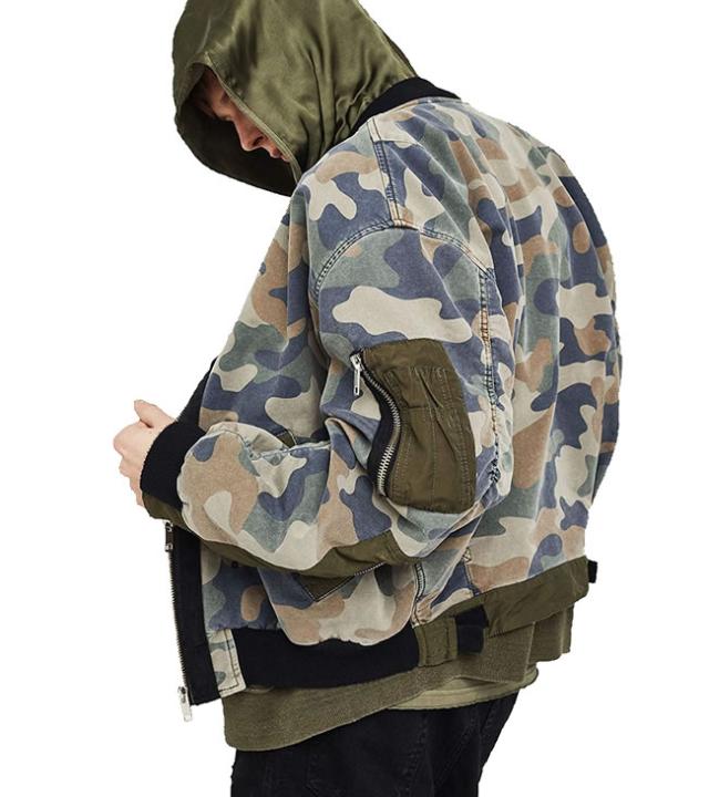 ディーゼル迷彩カモフラブルゾン MA-1 ボンバージャケット