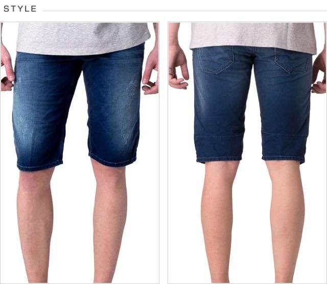 ディーゼル Diesel ジーンズ デニム メンズ ショートパンツ Kroshort R814m ハーフパンツ ヴィンテージ加工 Ds7339の通販はau Pay マーケット ハニーフレーバー