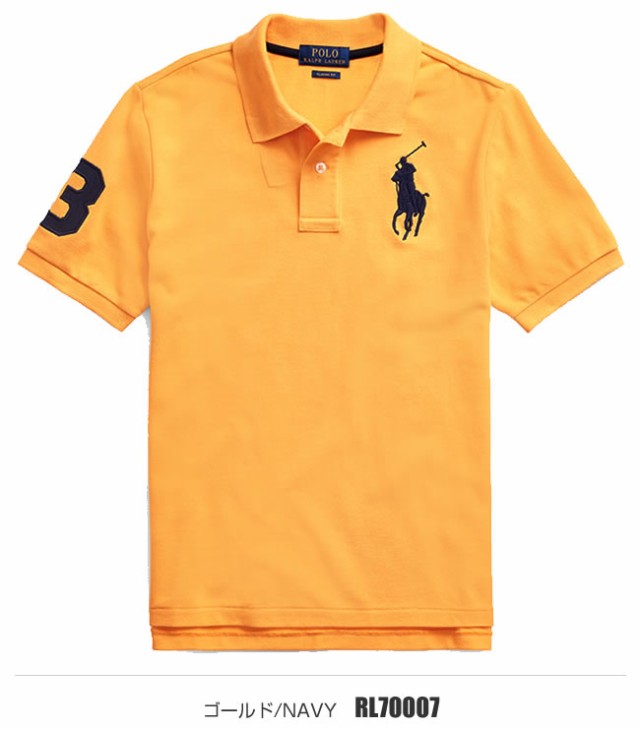 ポロラルフローレン ポロシャツ RALPH LAUREN POLO BigPony ビッグポニー ボーイズ Boys 半袖 ゴルフ RL60001SL  メール便送料無料 2022｜au PAY マーケット