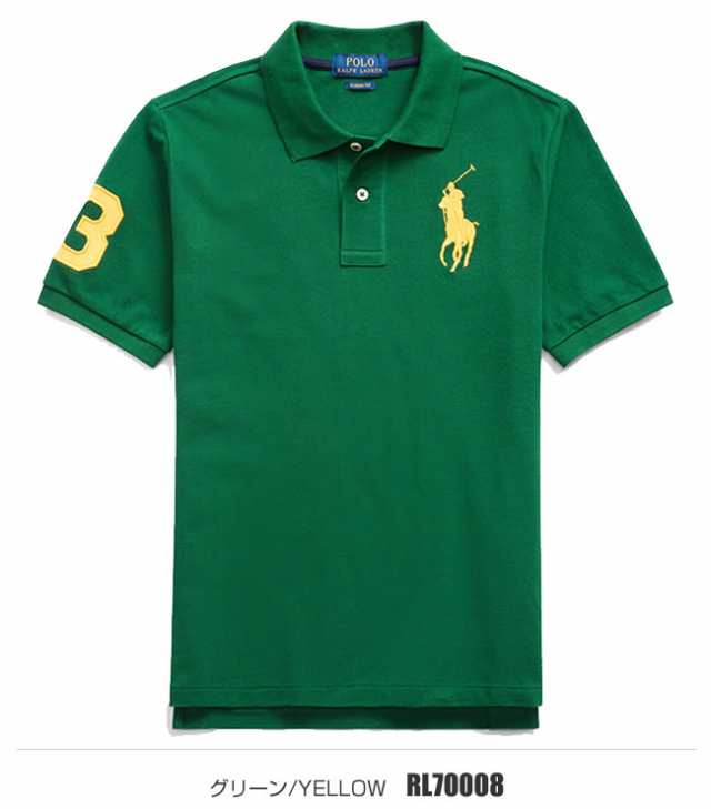 ポロラルフローレン ポロシャツ RALPH LAUREN POLO BigPony ビッグポニー ボーイズ Boys 半袖 ゴルフ RL60001SL  メール便送料無料 2022｜au PAY マーケット