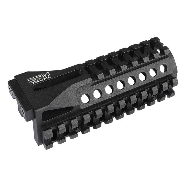 [訳アリ]Zenit B-11　次世代AKS74u対応　アンダーハンドガード ＣＹＭＡのＡＫＳー７４ＵにＬＣＴのＺＢ－１１ハンドガードを付けて