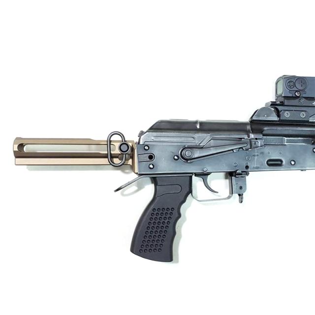 Airsoft Artisan Skeleton M4ストックアダプター (LCT/GHK AK