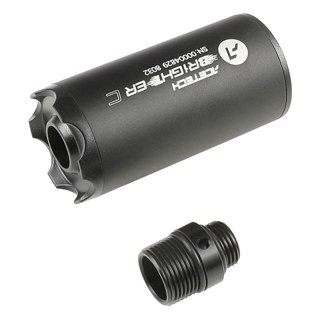 ACETECH Brighter C トレーサーユニット 14mm逆ネジ (蓄光BB弾対応/11mm正ネジ変換アダプター/日本語説明書付属)の通販は