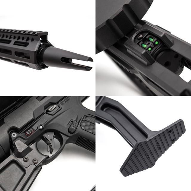 C&C Tac ZAスタイルマシンガンキット ACTION ARMY AAP-01 アサシン用の 