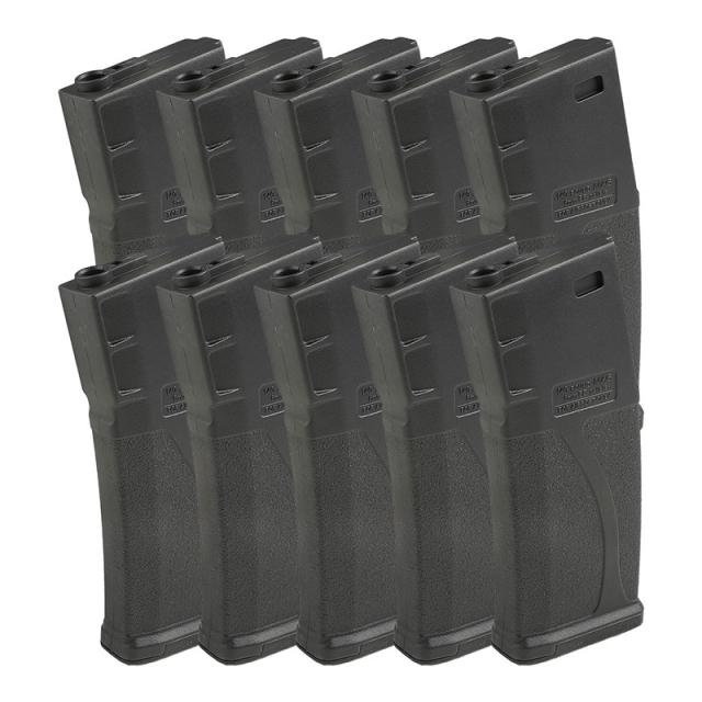 GUARDER ガーダー M4/M16サイレント140連マガジンセット (10pcs) M4電動ガン用 BBAM-101(BK)の通販は