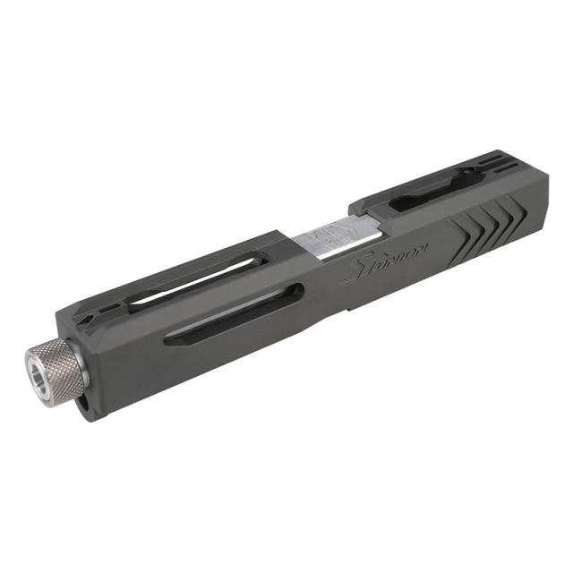 【セール】SRU WE G17 CNCスライド&アウターバレルセット GRAYの通販は