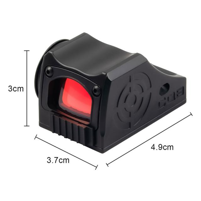 SH CQSタイプ レッドドットサイト BK ハンドガン ドット サイトの通販