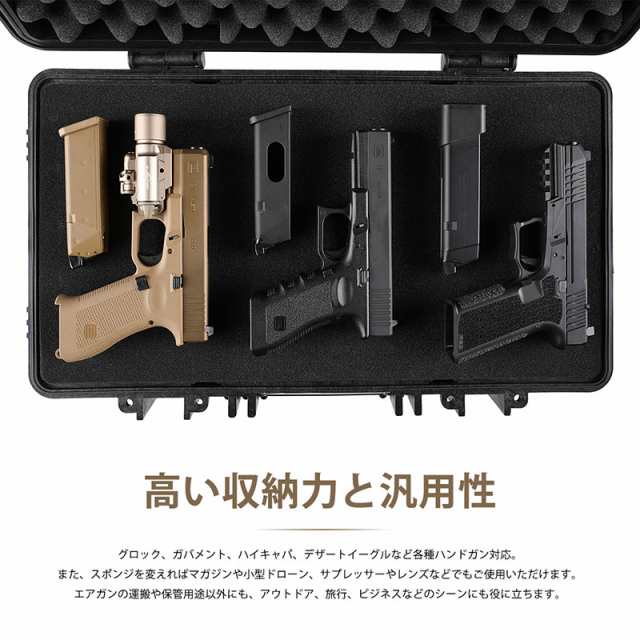 MTM ハンドガンケース Tactical Pistol Compact アモカン型 [ Sサイズ ] エムティーエム 保管箱 【90%OFF!】 -  サバゲー、ミリタリー