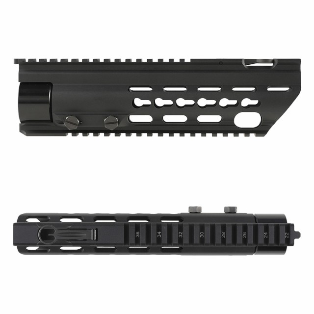 Airsoft Artisan G27K 10inchハンドガード (VFC/UMAREX HK417 AEG・GBB) BKの通販は