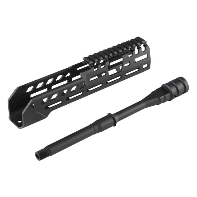 Airsoft Artisan Spearタイプ 10inch M-LOKハンドガードセット (SIG AIR MCX Virtus AEG) BKの通販は