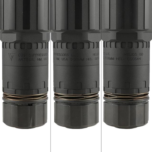 Airsoft Artisan CGS HELIOSタイプ QDサイレンサー＆DA