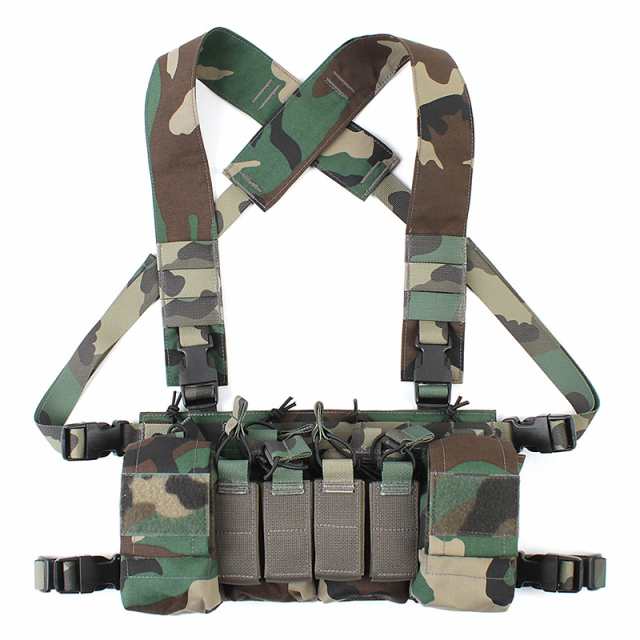 PEW Tactical HSPスタイル D3CRXチェストリグ ウッドランドの通販は
