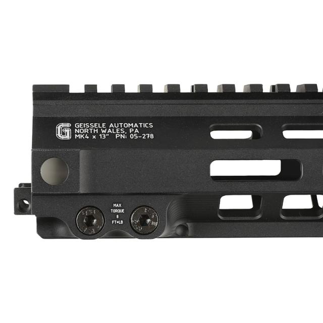 MK4 M-LOK 9.5インチ レプリカ ハンドガード (BK) Amazon | A&B Geisseleタイプ Super Modular Rail MK4 M-LOK 9.5
