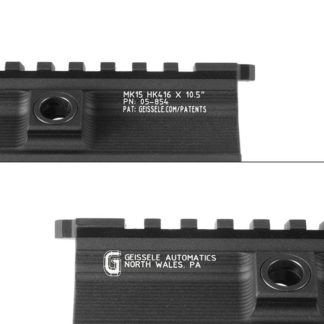 Zparts Geissele Mk16 10.5inch M-LOKハンドガード (東京マルイ