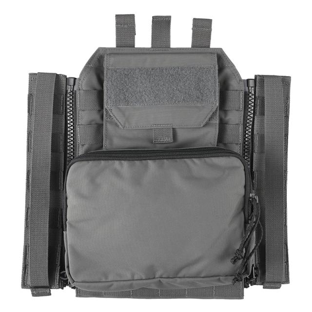 PEW Tactical TYRスタイル 70oz. ホリゾンタルアサルタージップオンパネル ウルフグレイ