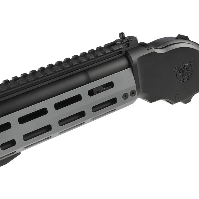 Golden Eagle ウィンチェスター M1887 ライブカート式 ガスショットガン A.T.P. Series Black/RealWood ソードオフ コンパクトの通販は