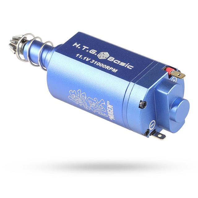 HTGベーシック MUGEN ELITE 無限ブラシレスモーター エリート ロング 31K 電動ガン用モーター【回転数/起動トルク2段切替】【逆転防止機構標準搭載(特許使用)】【電子トリガー対応】の通販は 17,600円
