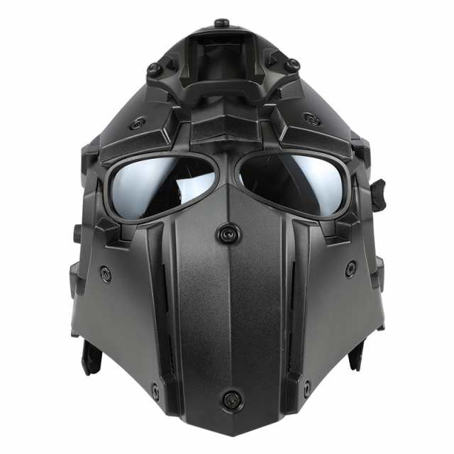 WoSporT Ronin NVGマウントモジュラーヘルメット ファン付 Obsidianの