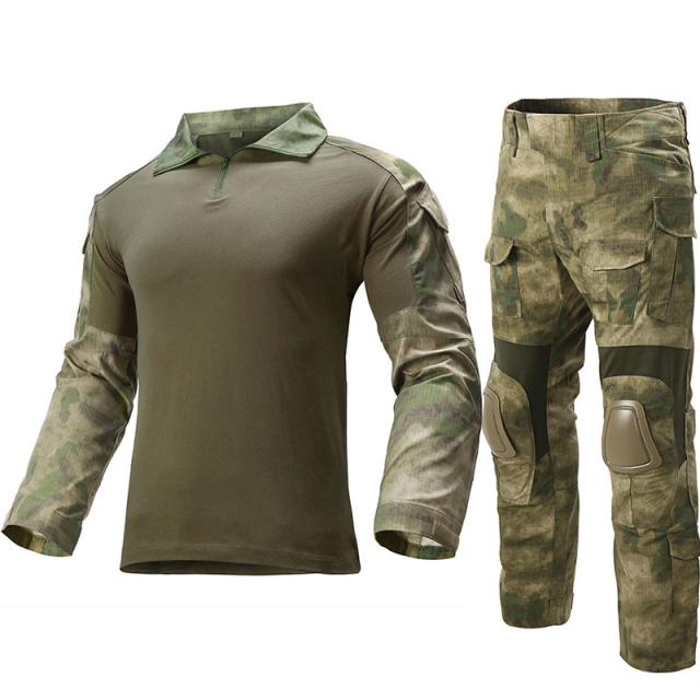 EMERSON CRYE コンバットタイプ 迷彩服 BDU A-TacsFG AT-FG Sサイズ