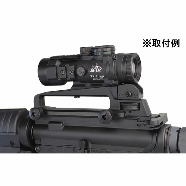 BR AR-332タイプ 3倍固定倍率スコープ RED/GREEN CQレティクル BKの