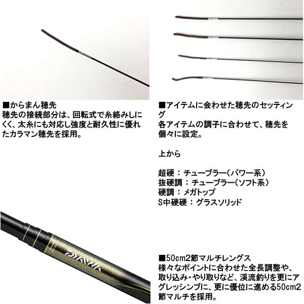 ダイワ 春渓 硬調 70M･V (渓流竿)【送料無料】