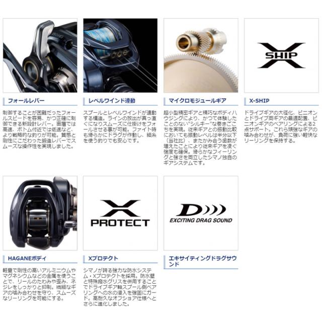 シマノ 21 グラップラー 151HG 左ハンドル (ジギング・タイラバ リール)【送料無料】_1