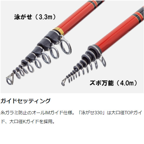 がまかつ 海上釣堀アルティメイトスペック ズボ万能 4m (磯竿)【送料無料】_2