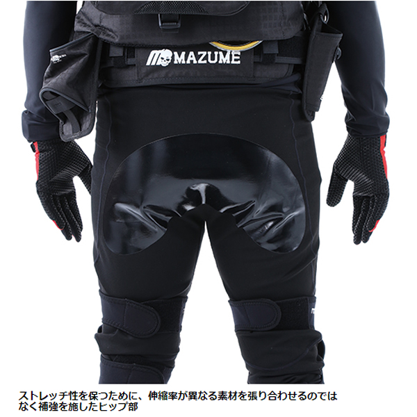オレンジブルー マズメ mzライトウェットタイツ ブラック MZWT-615 (ウェットスーツ)
